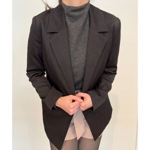 Sinsay Black Blazer with Tie Belt – Size XS